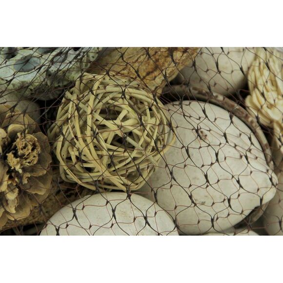 Neutral White Decorative Mushroom Mix Assorted Dried Botanicals In a Bag - Picture 3 of 4